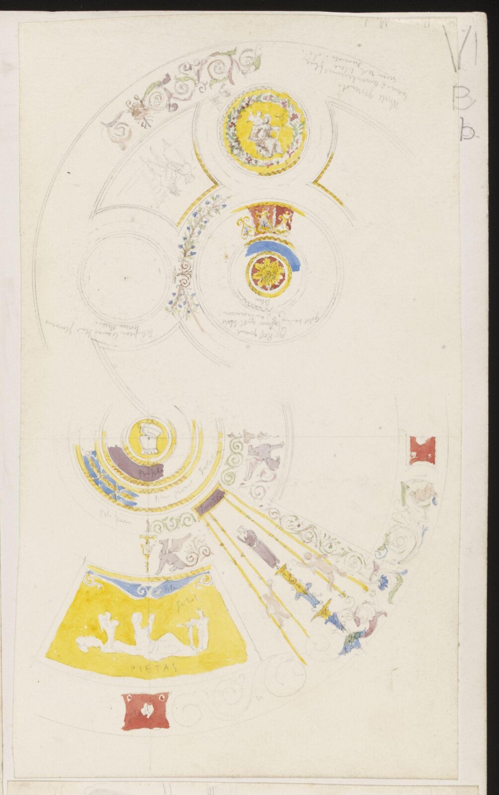 Drawing, Richard Phené Spiers, 19th century