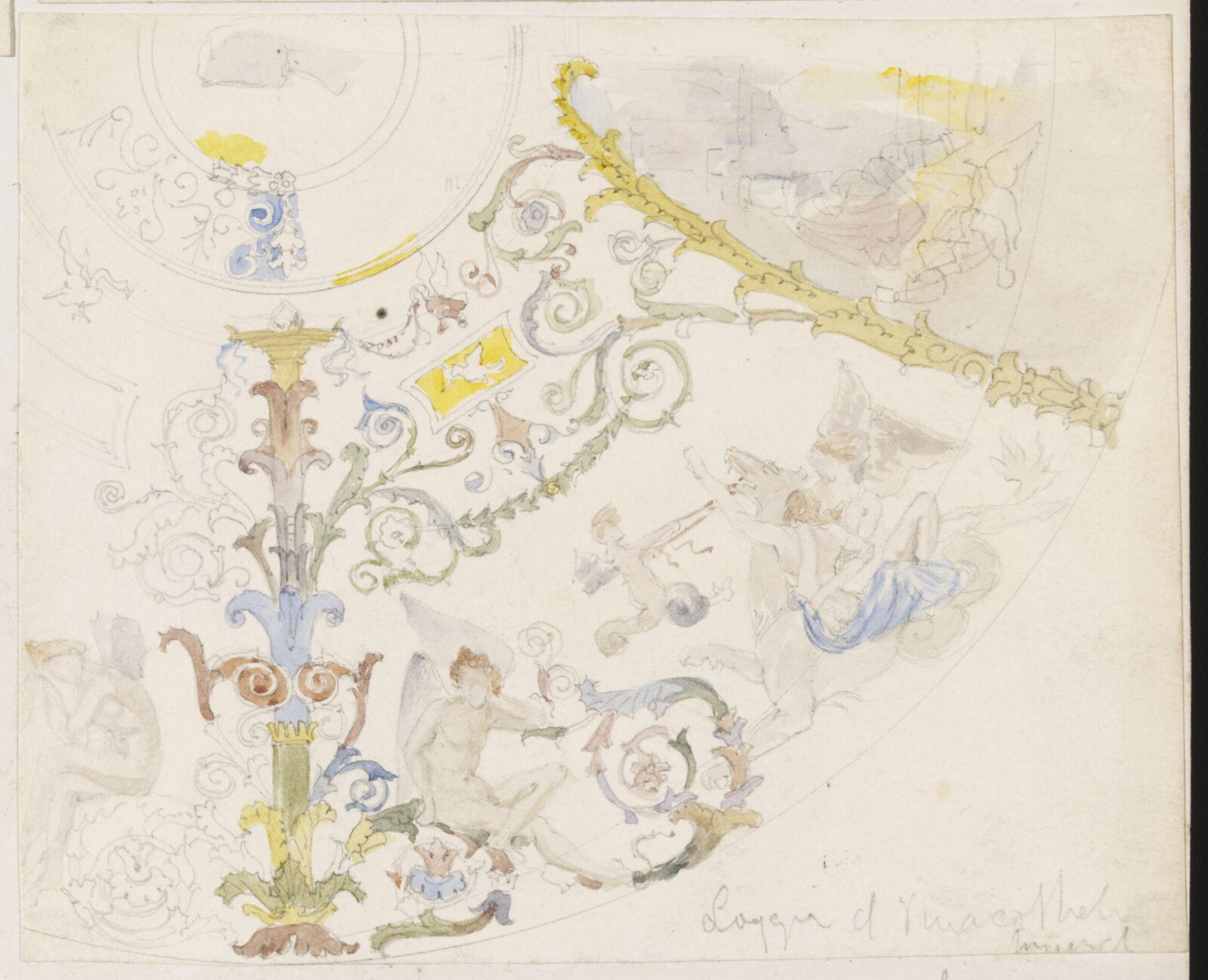 Drawing, Richard Phené Spiers, 19th century