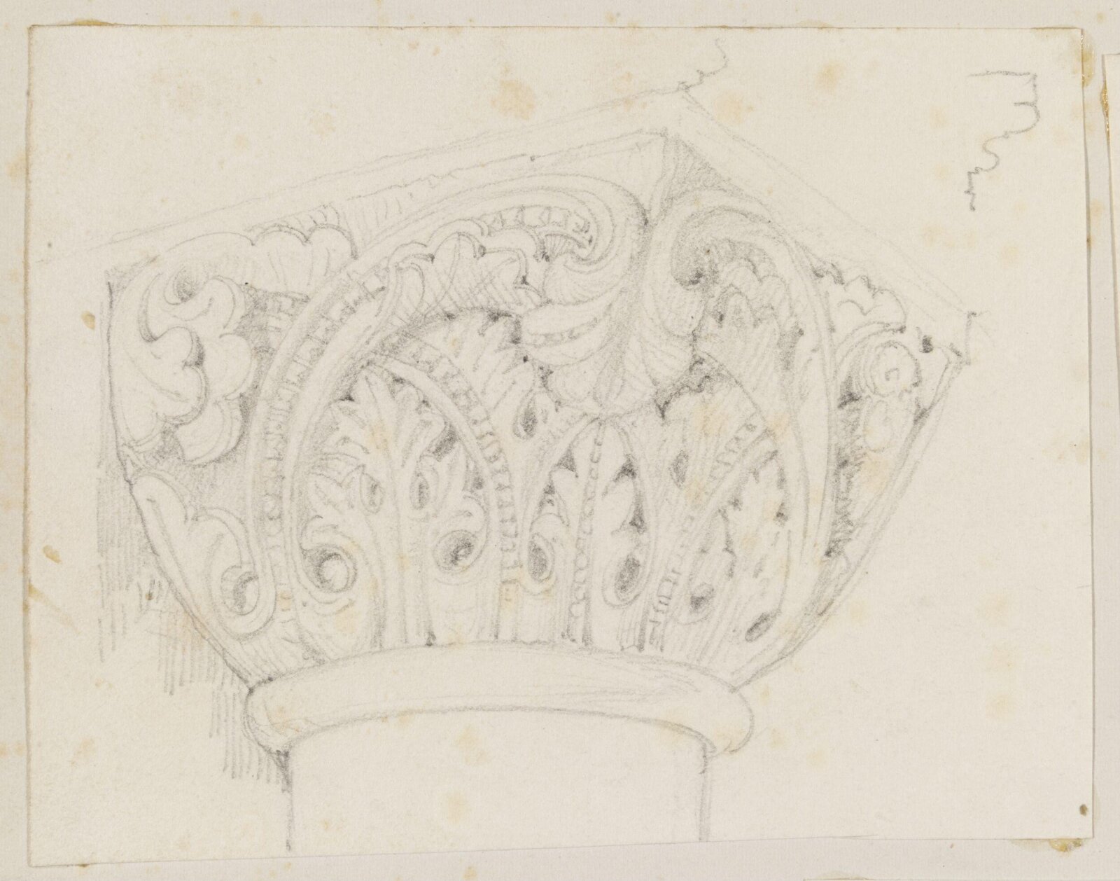 Drawing, Richard Phené Spiers, 19th century