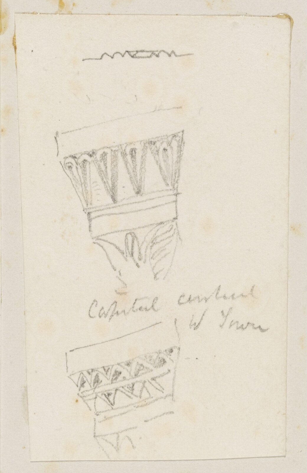Drawing, Richard Phené Spiers, 19th century