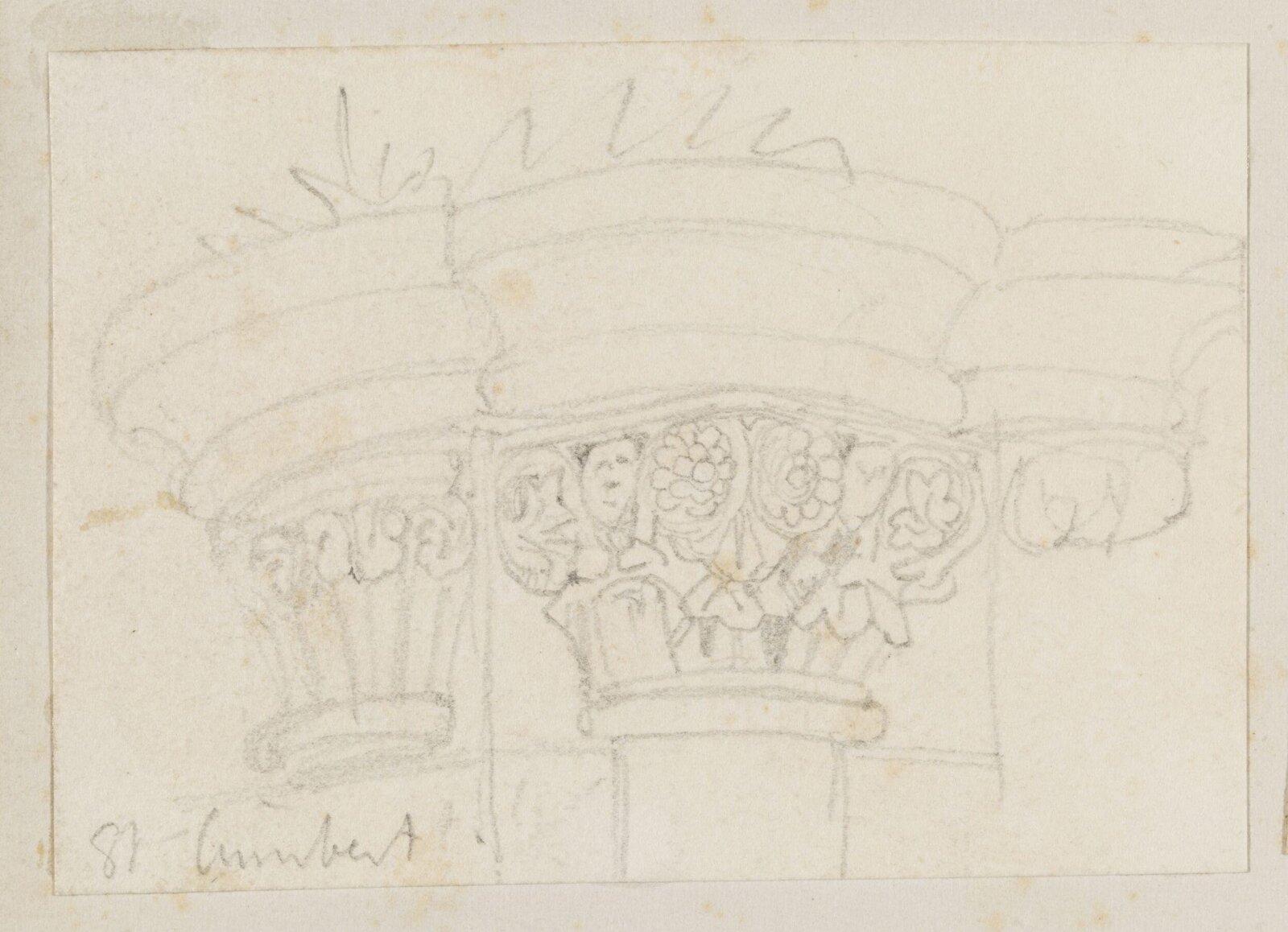 Drawing, Richard Phené Spiers, 19th century