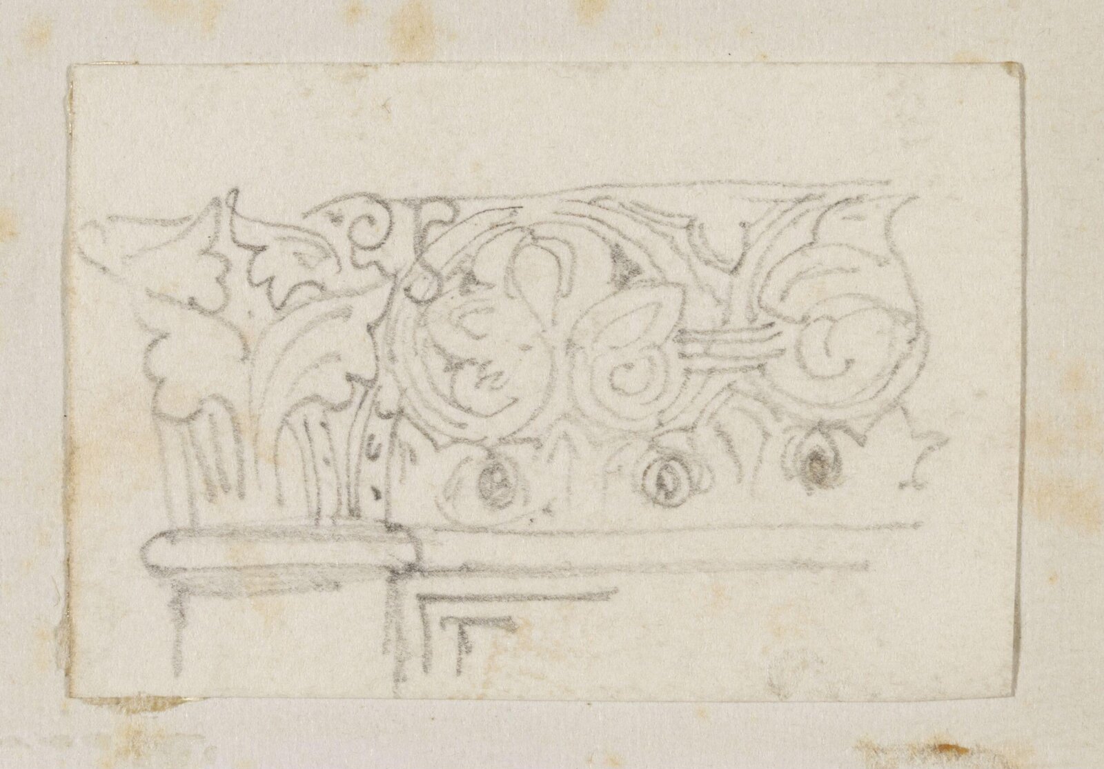 Drawing, Richard Phené Spiers, 19th century