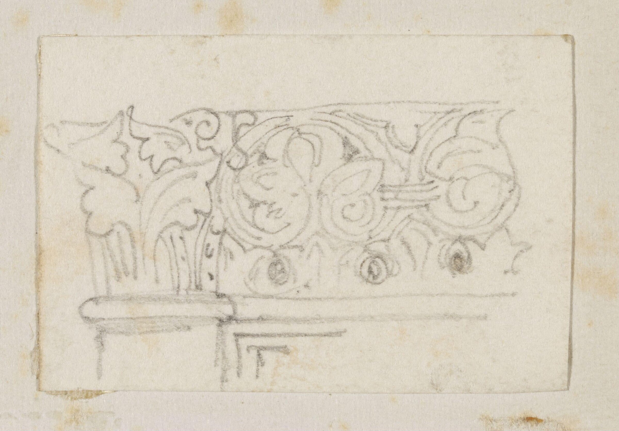 Drawing, Richard Phené Spiers, 19th century
