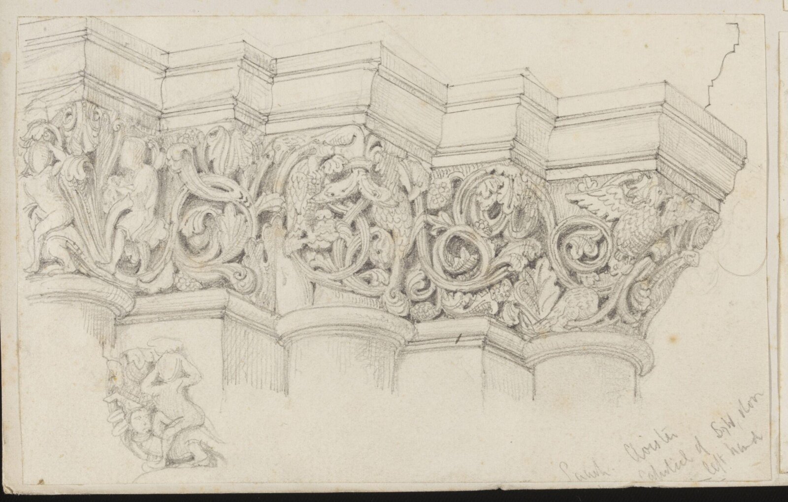 Drawing, Richard Phené Spiers, 19th century