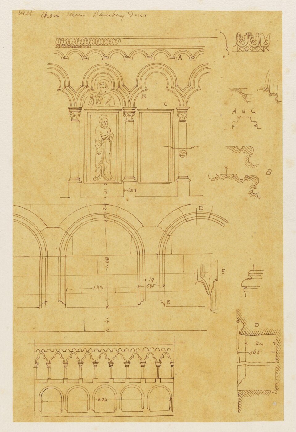 Spiers, Richard Phené, Drawing