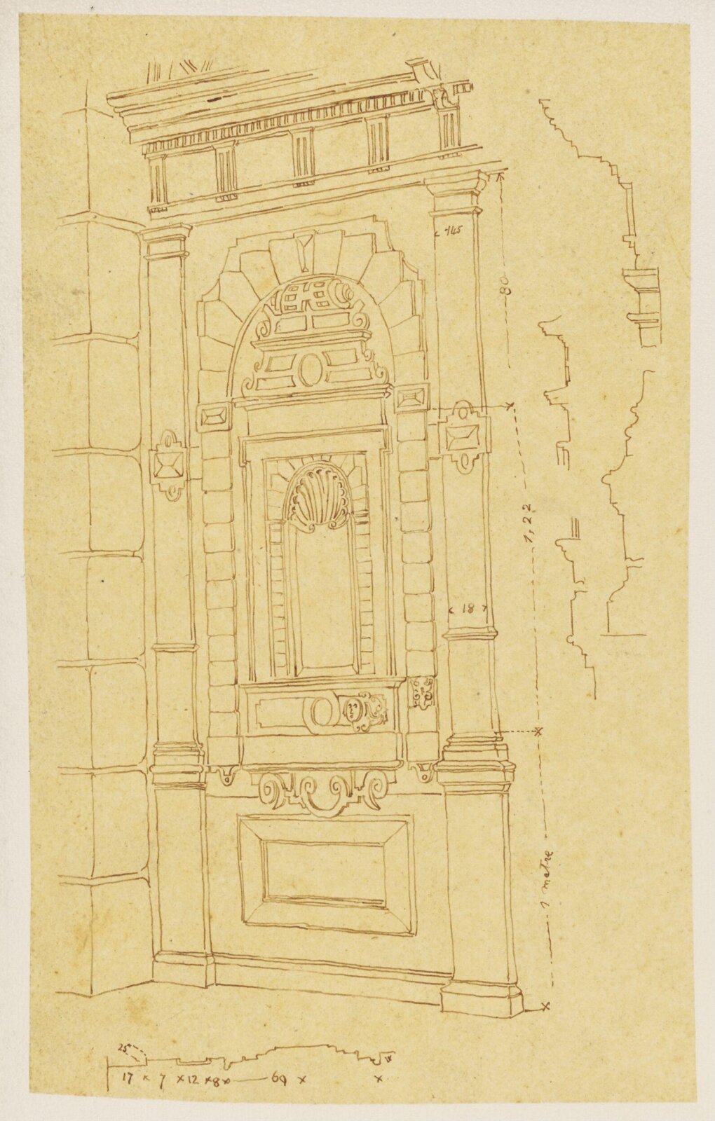 Drawing, Richard Phené Spiers, 19th century