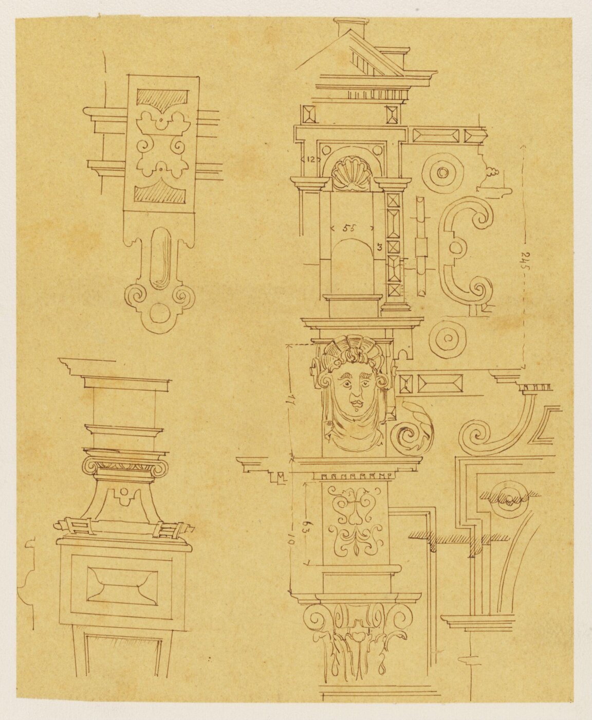 Spiers, Richard Phené, Drawing