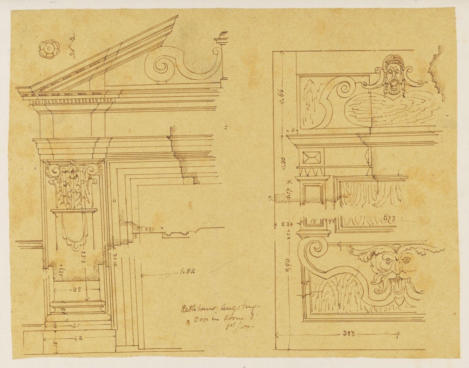 Drawing, Richard Phené Spiers, 19th century