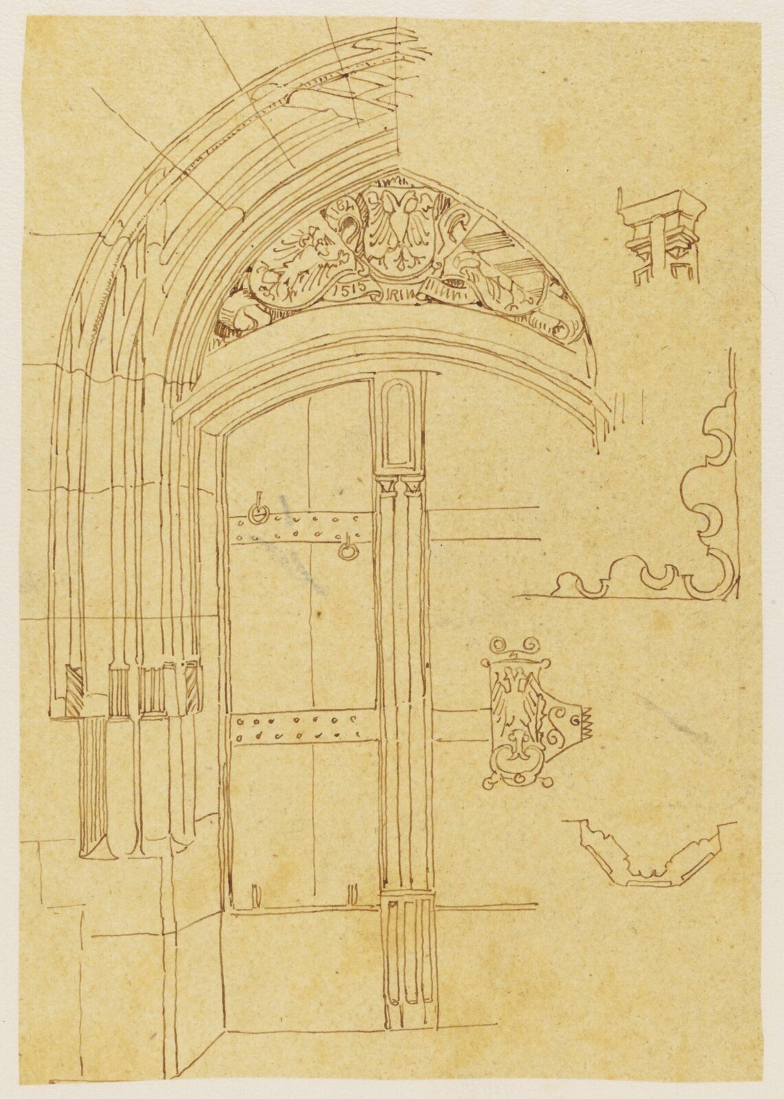 Drawing, Richard Phené Spiers, 19th century
