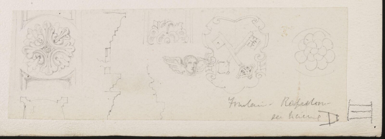 Drawing, Richard Phené Spiers, 19th century