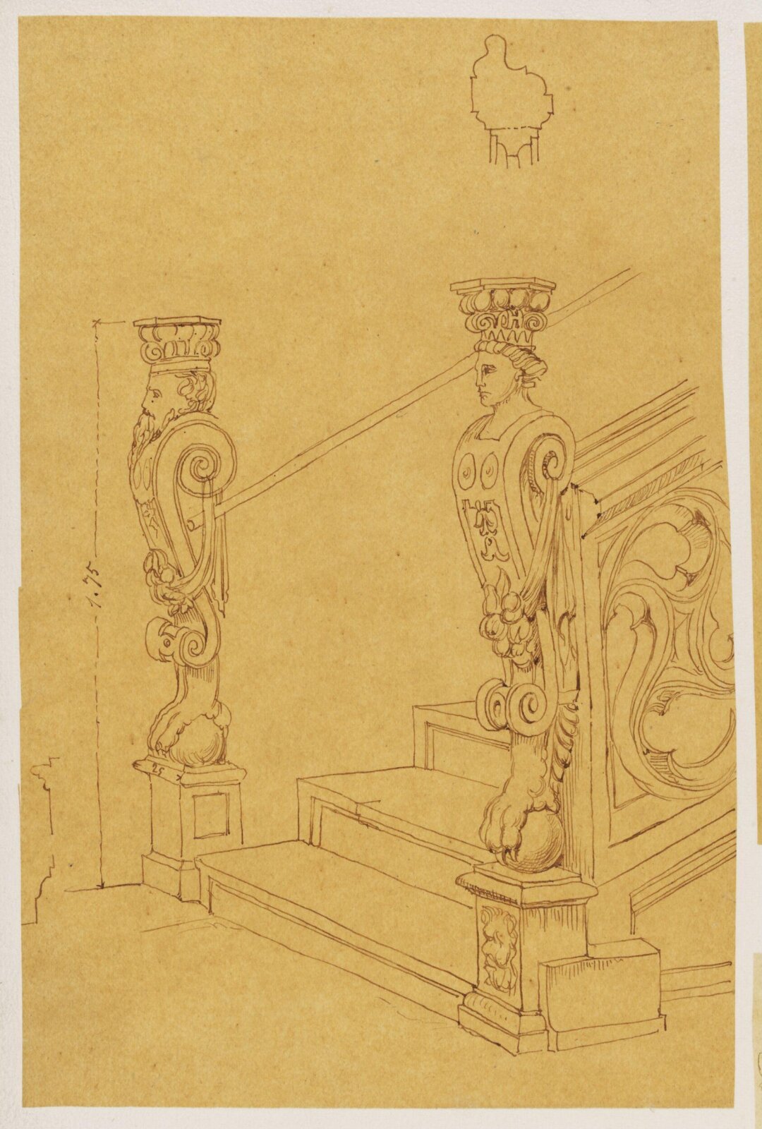 Drawing, Richard Phené Spiers, 19th century