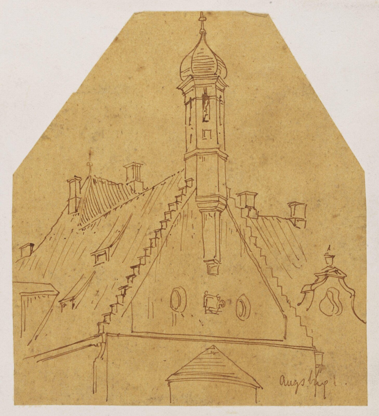 Drawing, Richard Phené Spiers, 19th century