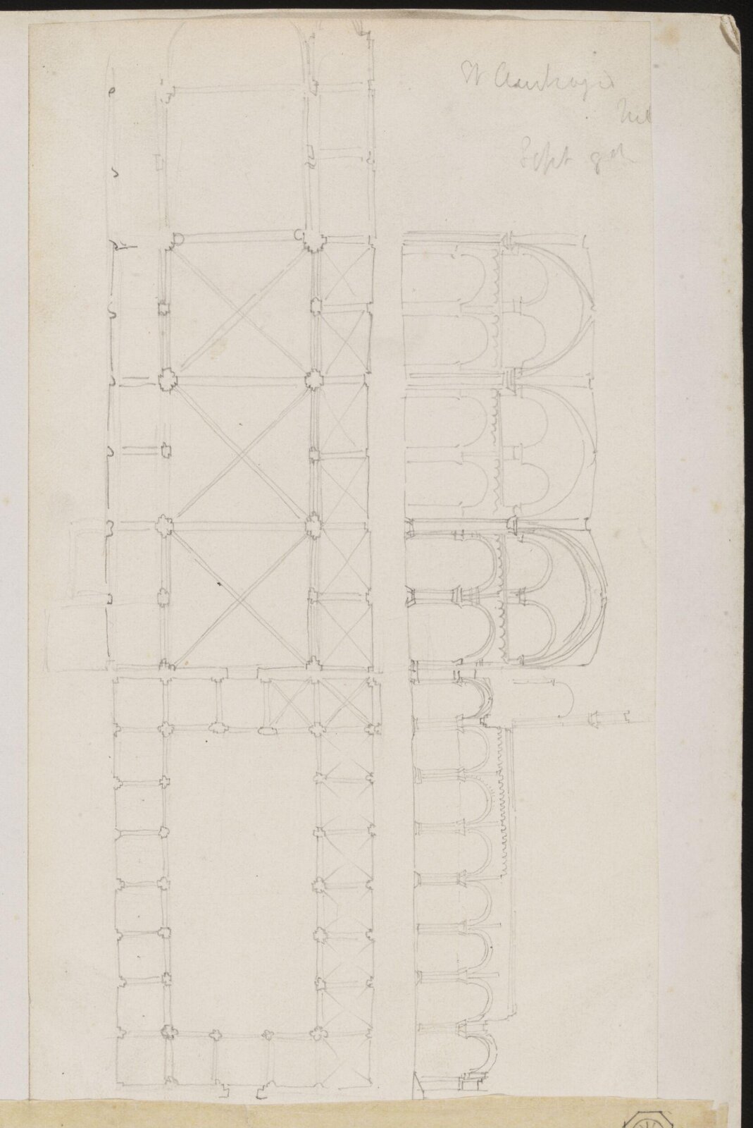Drawing, Richard Phené Spiers, 19th century