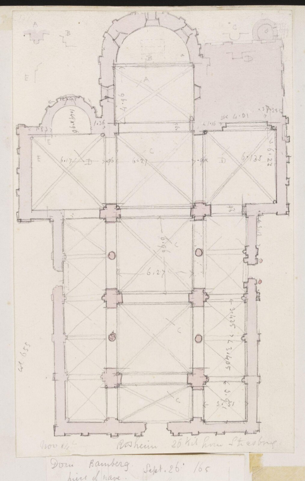 Drawing, Richard Phené Spiers, 19th century