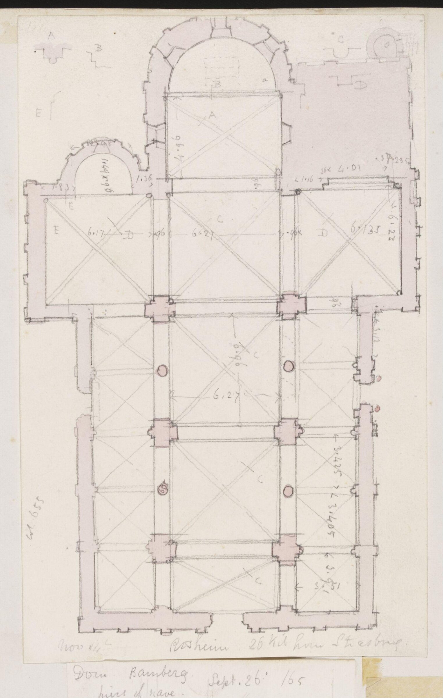 Drawing, Richard Phené Spiers, 19th century