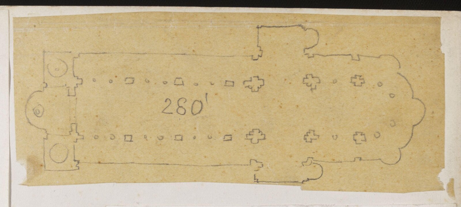 Drawing, Richard Phené Spiers, 19th century