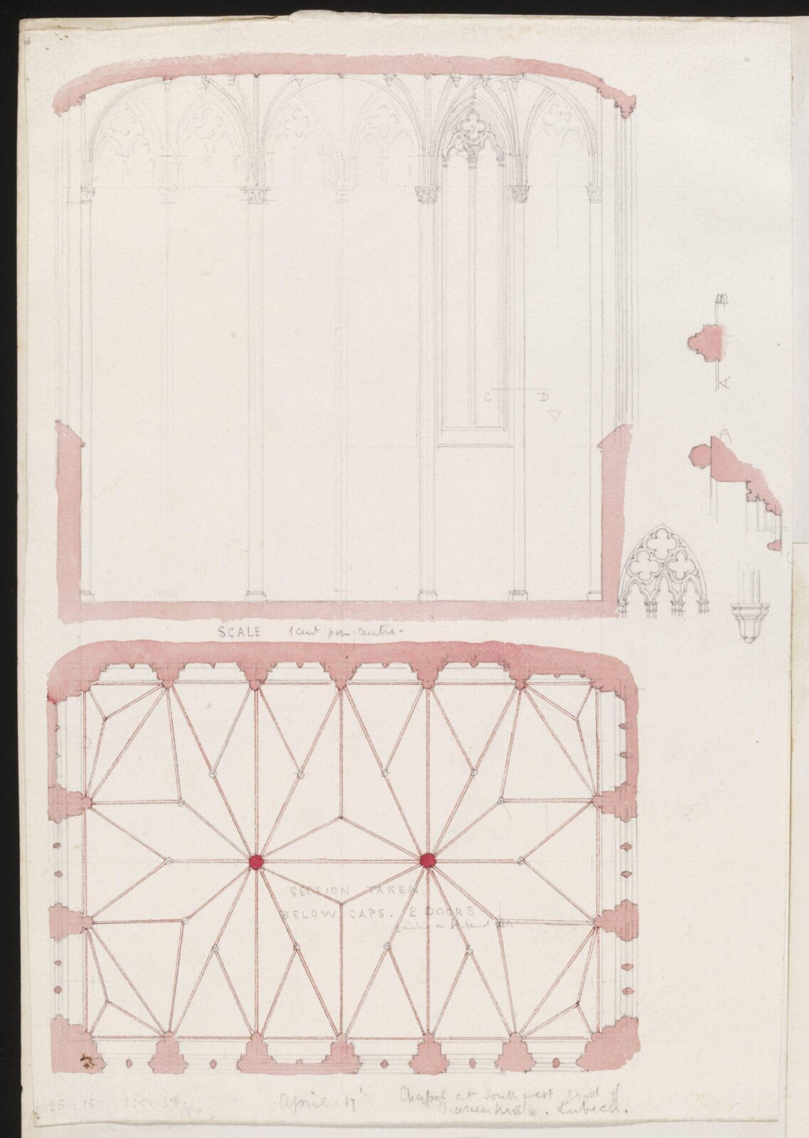 Drawing, Richard Phené Spiers, 19th century
