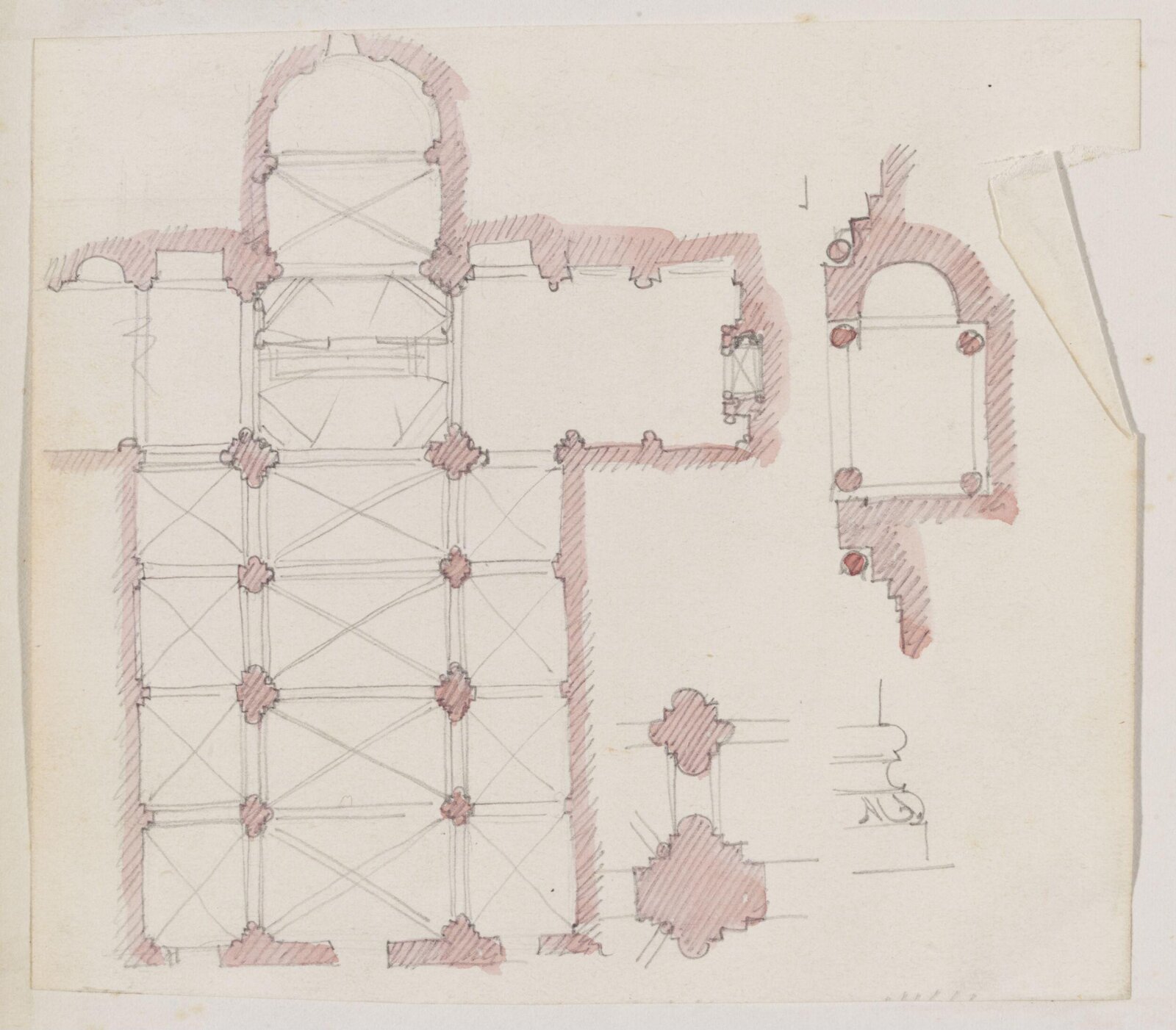 Drawing, Richard Phené Spiers, 19th century