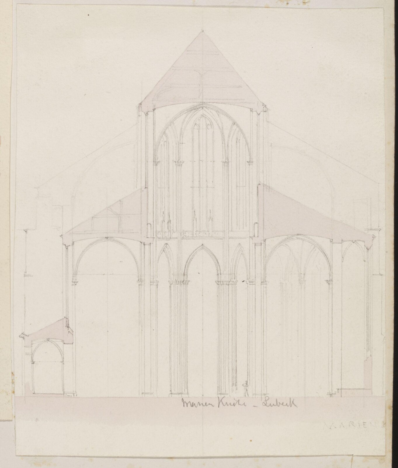 Drawing, Richard Phené Spiers, 19th century