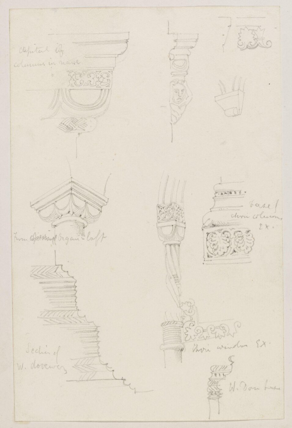 Spiers, Richard Phené, Drawing