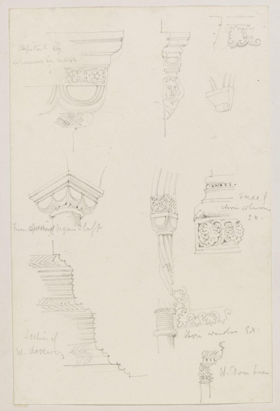 Drawing, Richard Phené Spiers, 19th century