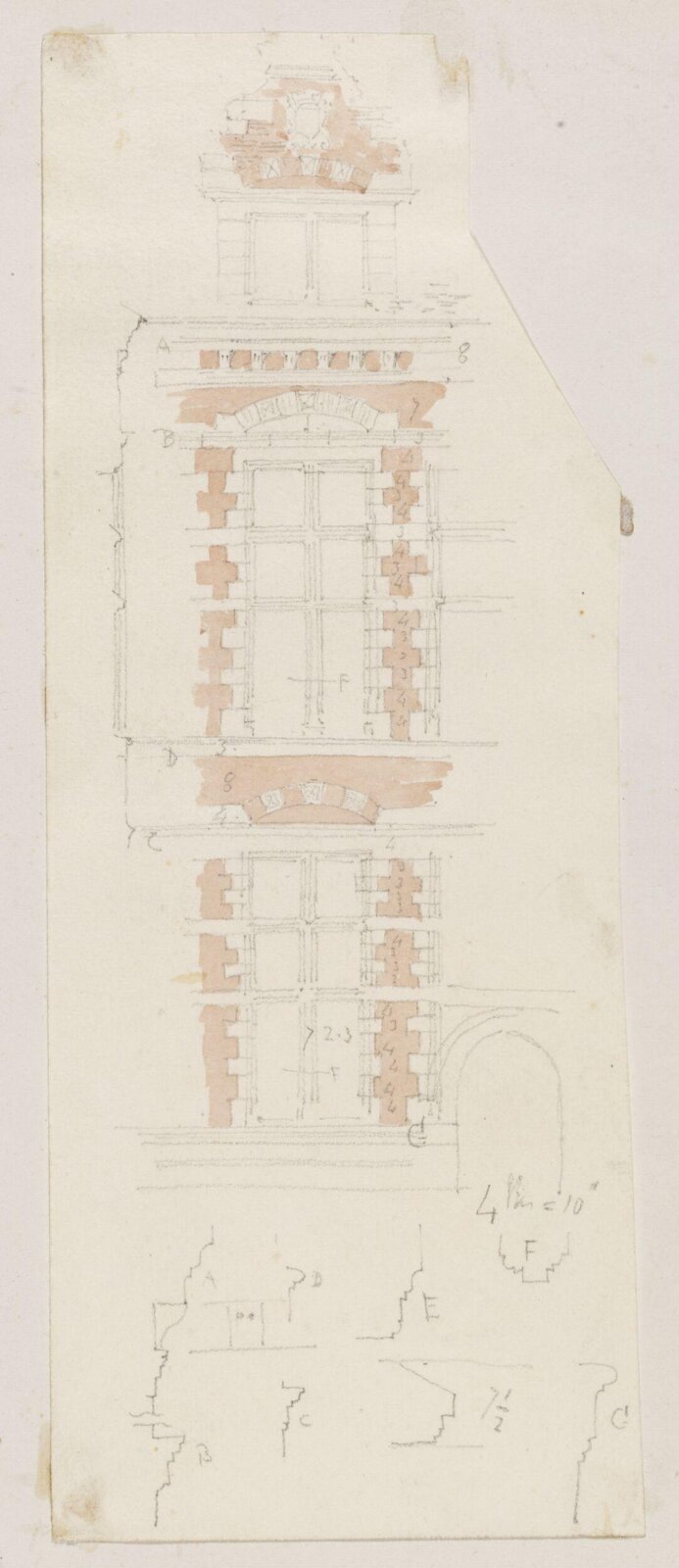Drawing, Richard Phené Spiers, 19th century