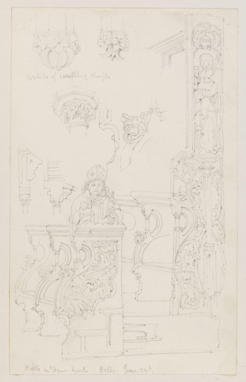 Drawing, Richard Phené Spiers, 19th century