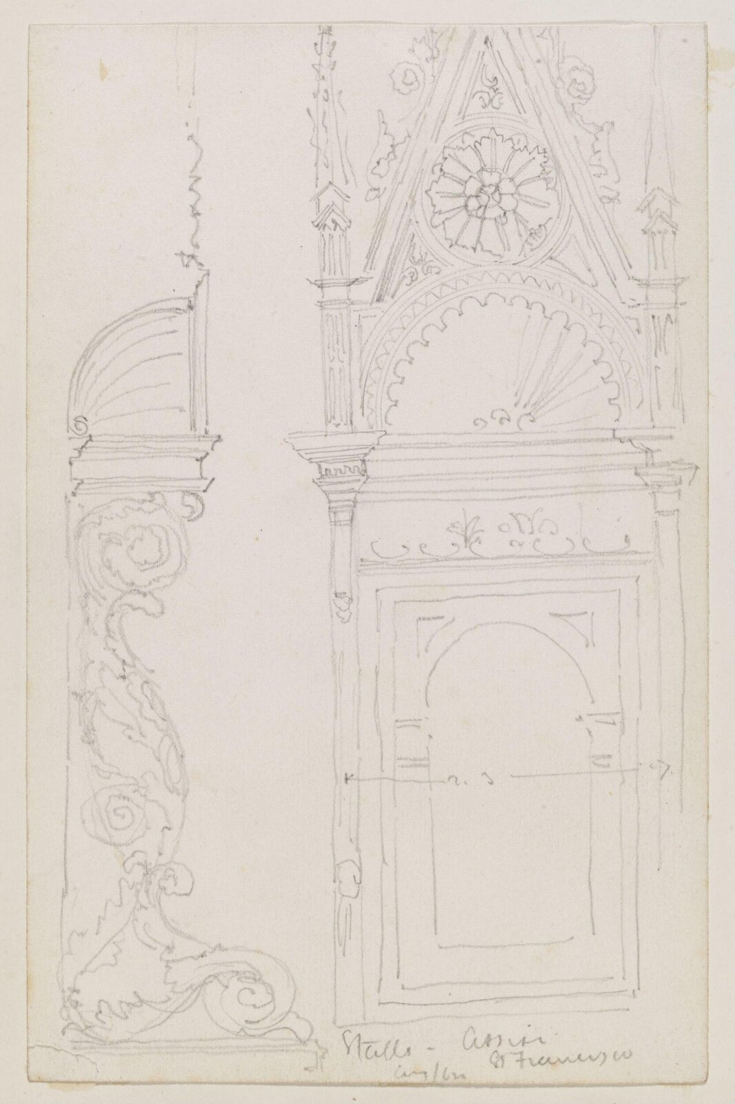 Drawing, Richard Phené Spiers, 19th century