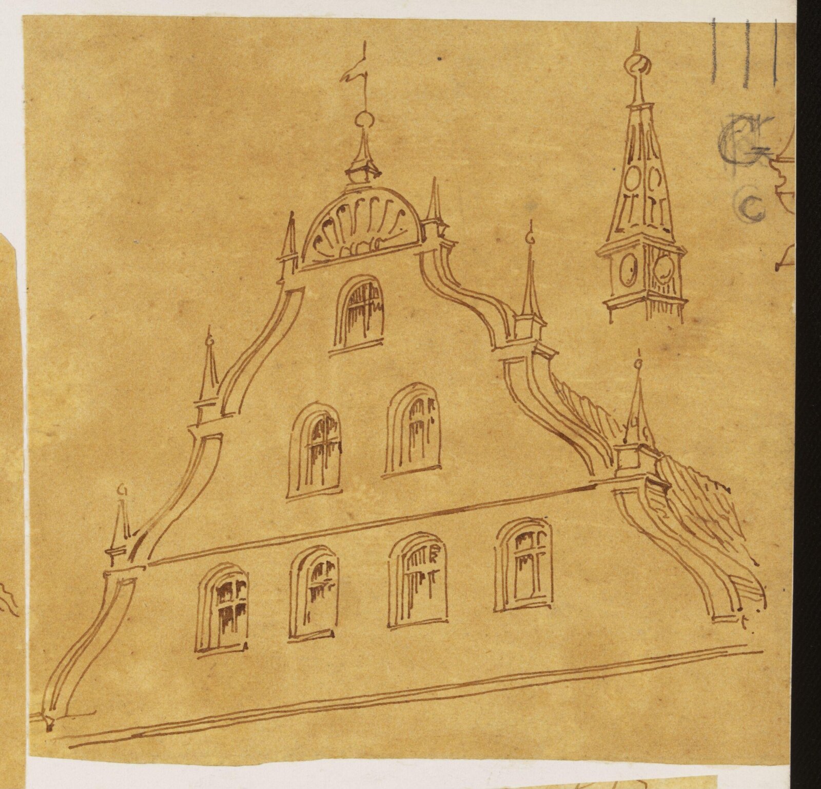 Drawing, Richard Phené Spiers, 19th century