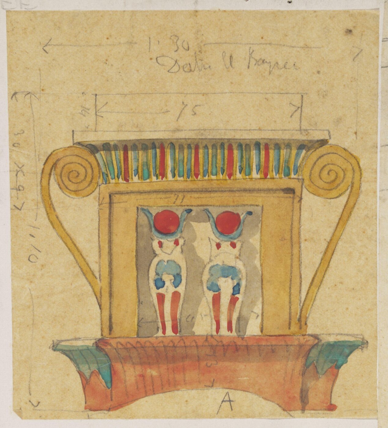 Spiers, Richard Phené, Drawing