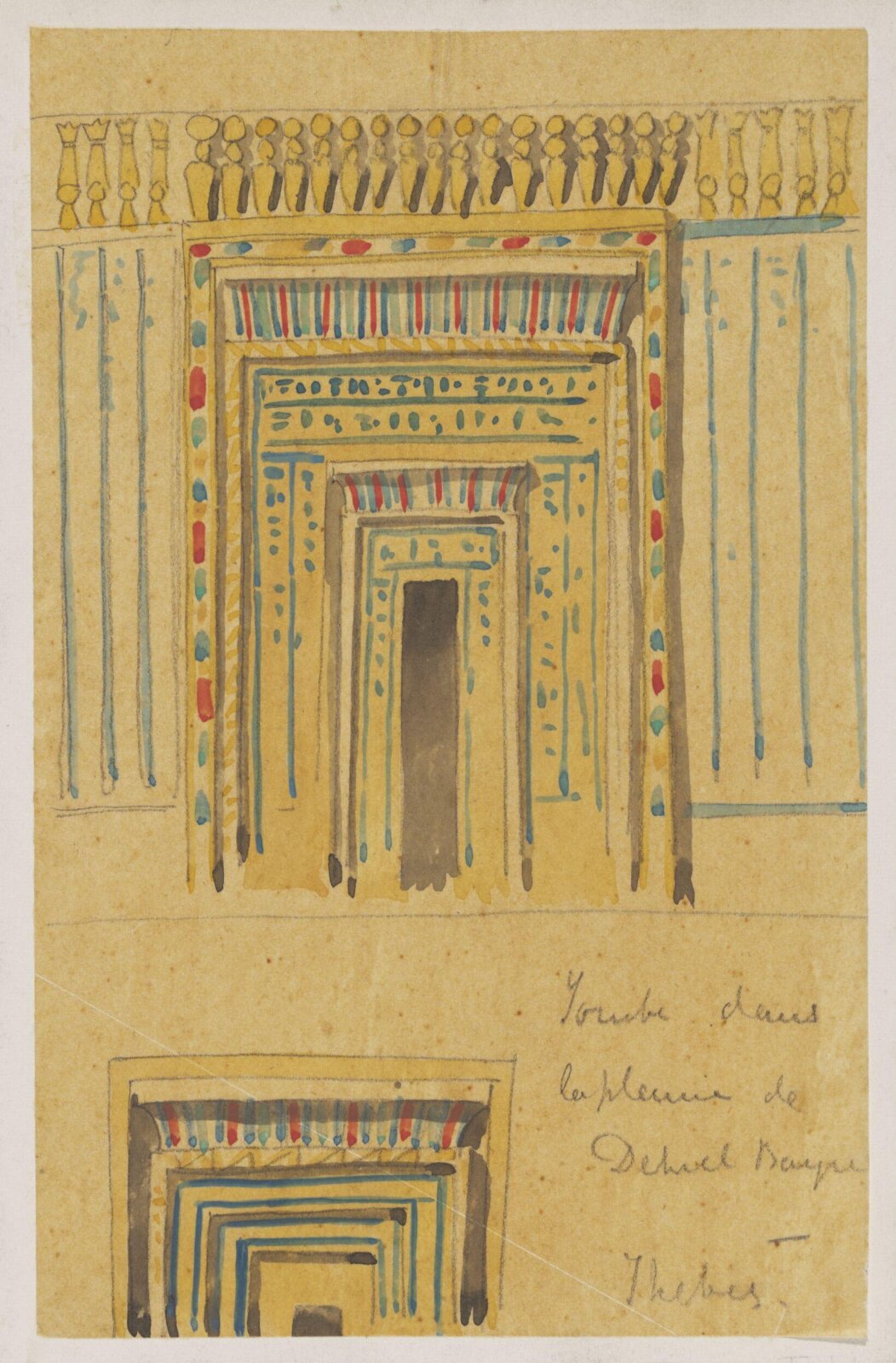 Drawing, Richard Phené Spiers, 19th century