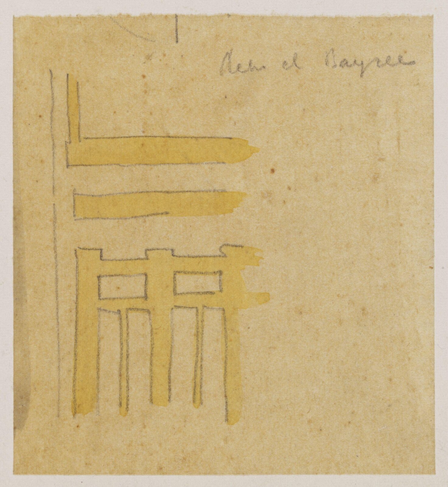 Drawing, Richard Phené Spiers, 19th century