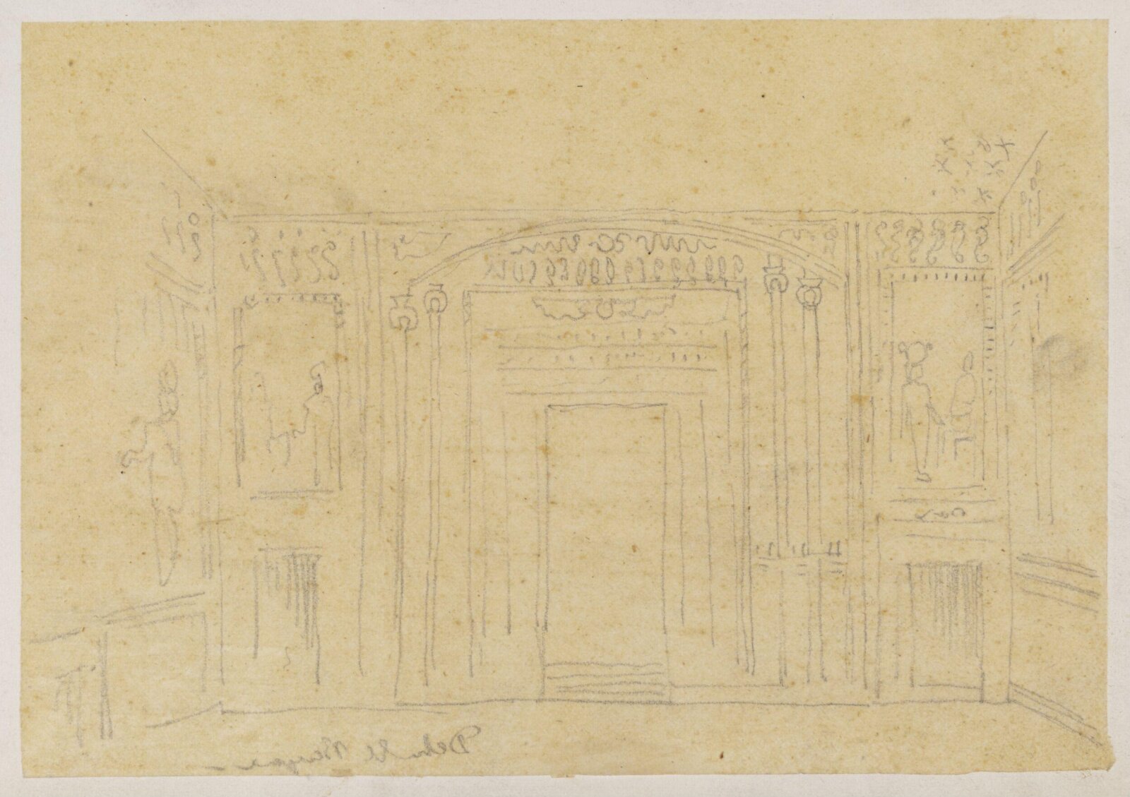 Drawing, Richard Phené Spiers, 19th century