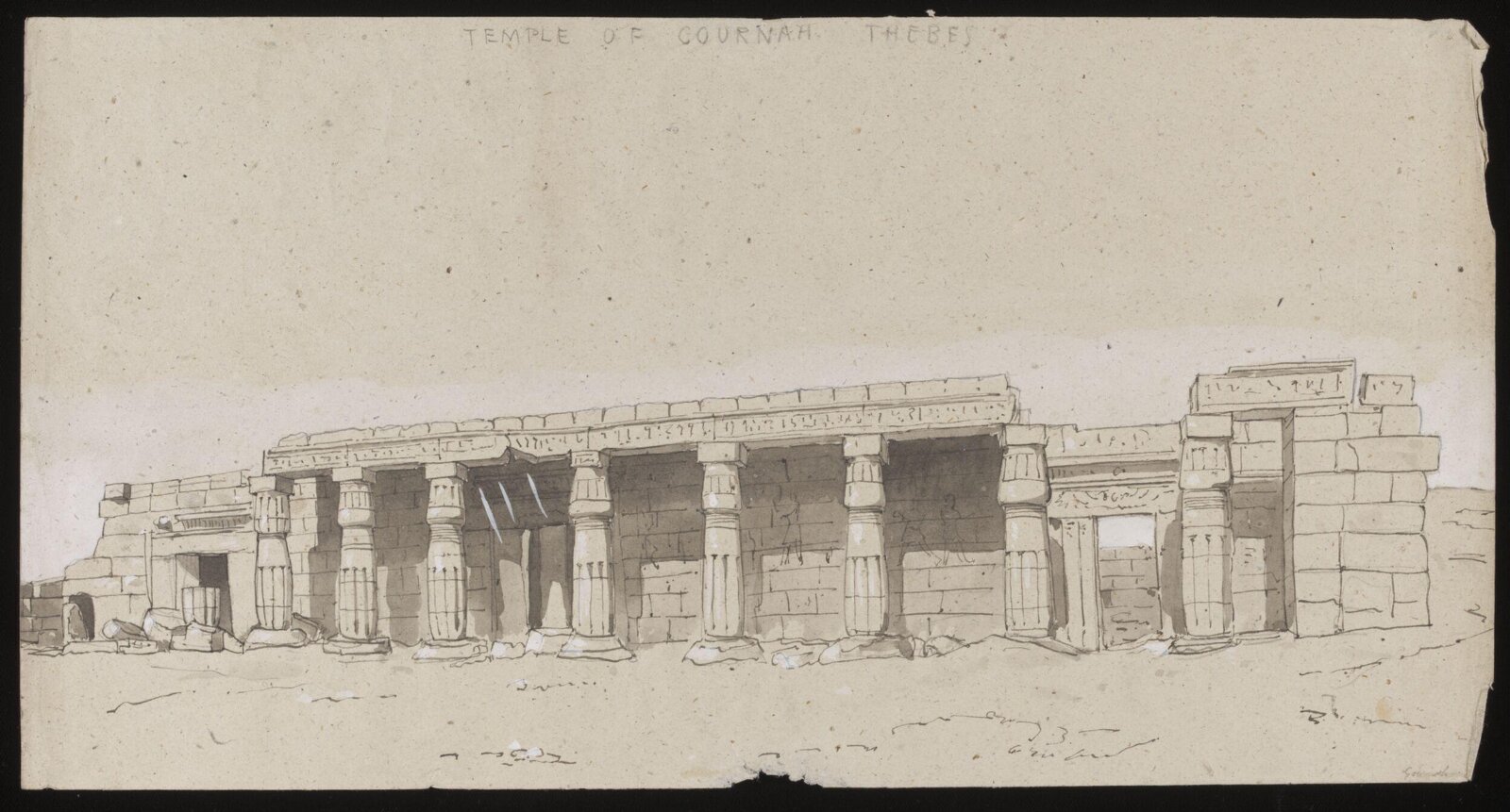 Drawing, Richard Phené Spiers, 19th century