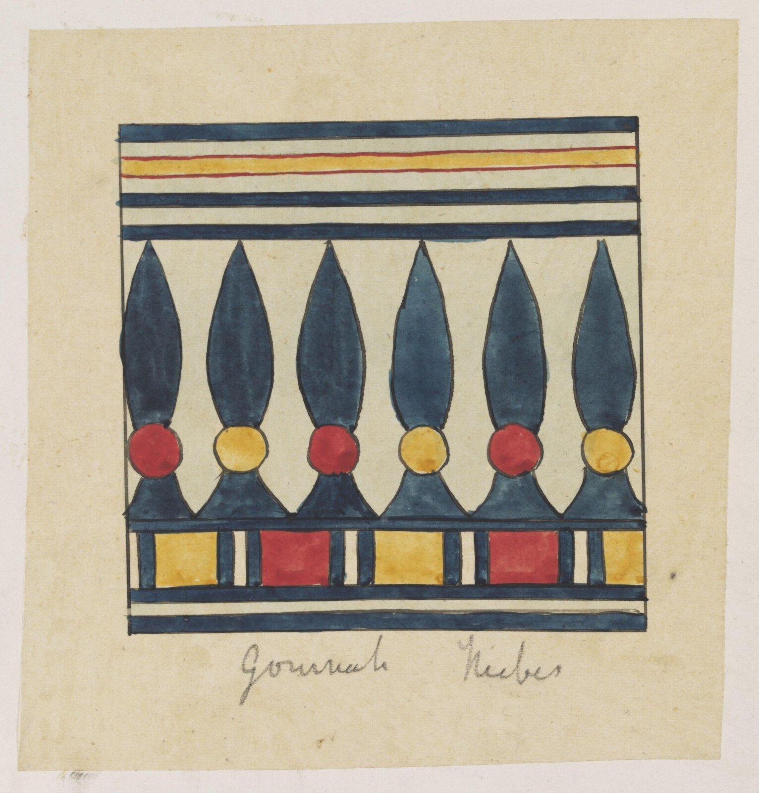 Drawing, Richard Phené Spiers, 19th century