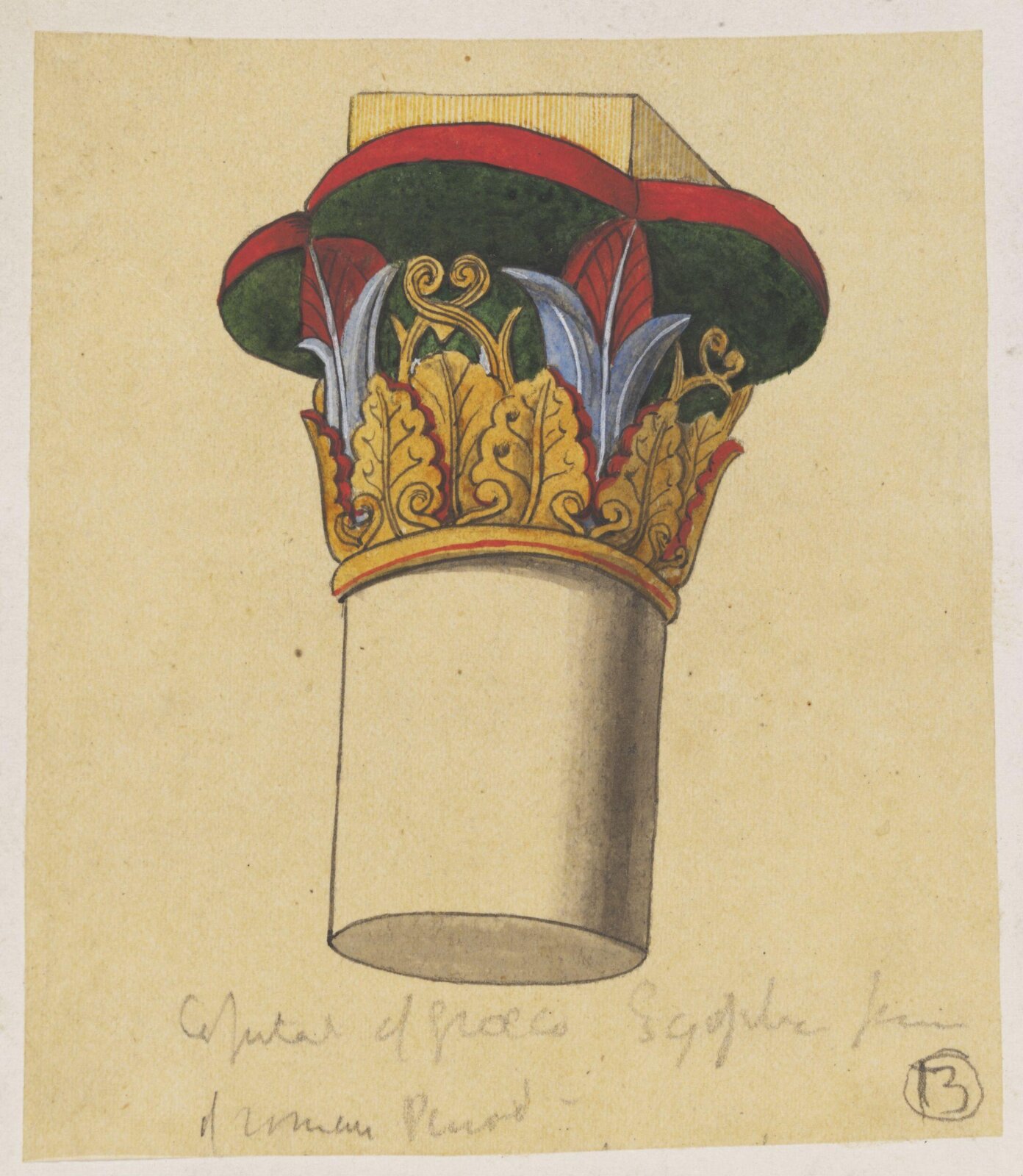 Drawing, Richard Phené Spiers, 19th century