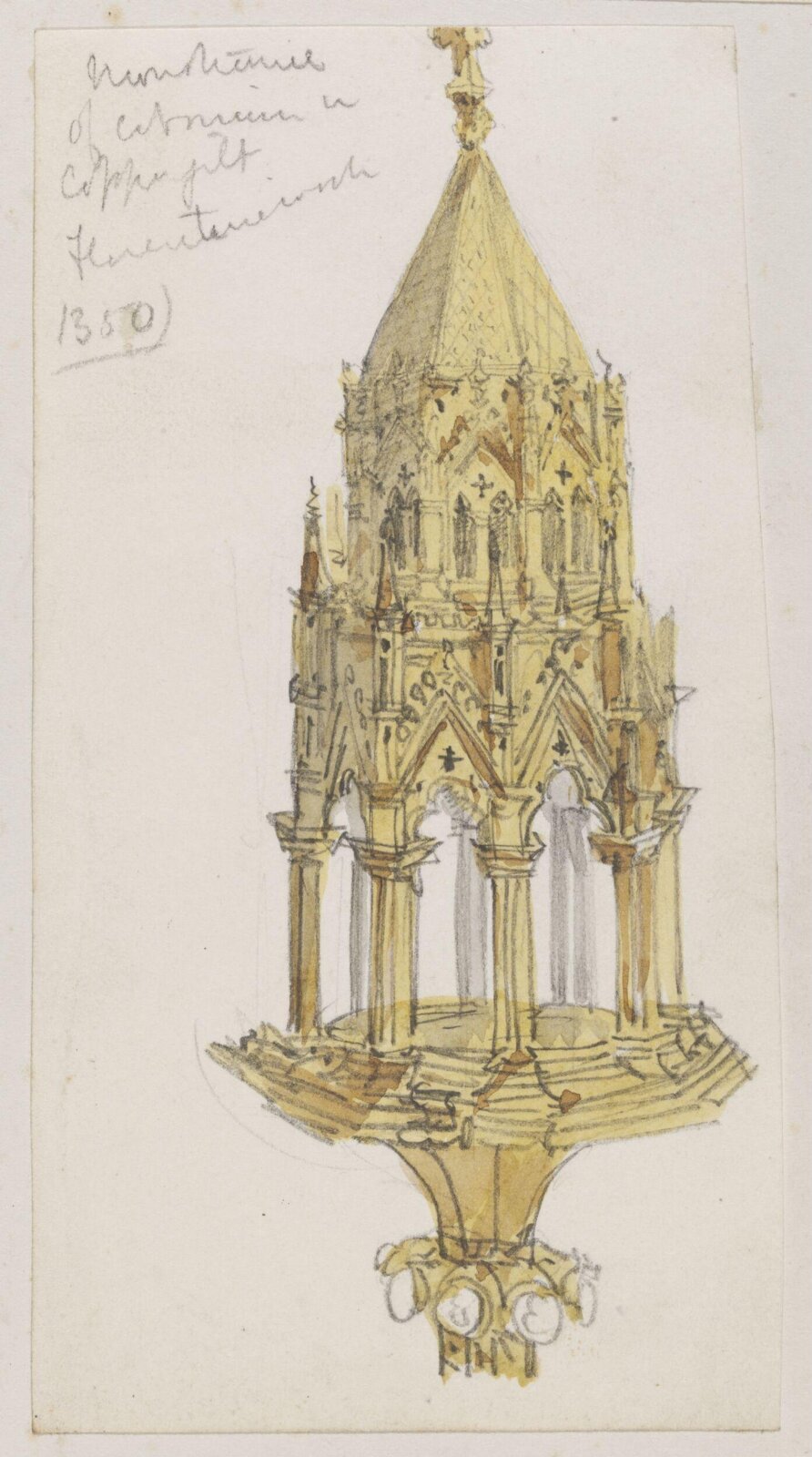 Drawing, Richard Phené Spiers, 19th century