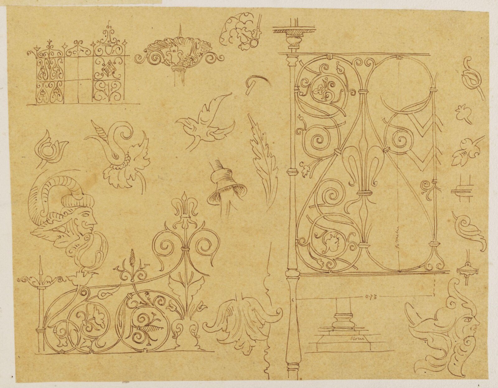 Drawing, Richard Phené Spiers, 19th century