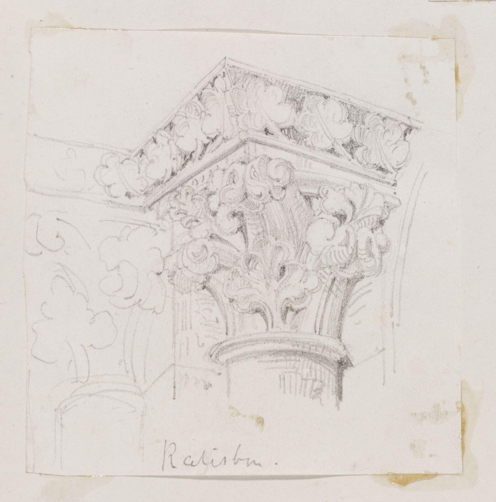 Drawing, Richard Phené Spiers, 19th century
