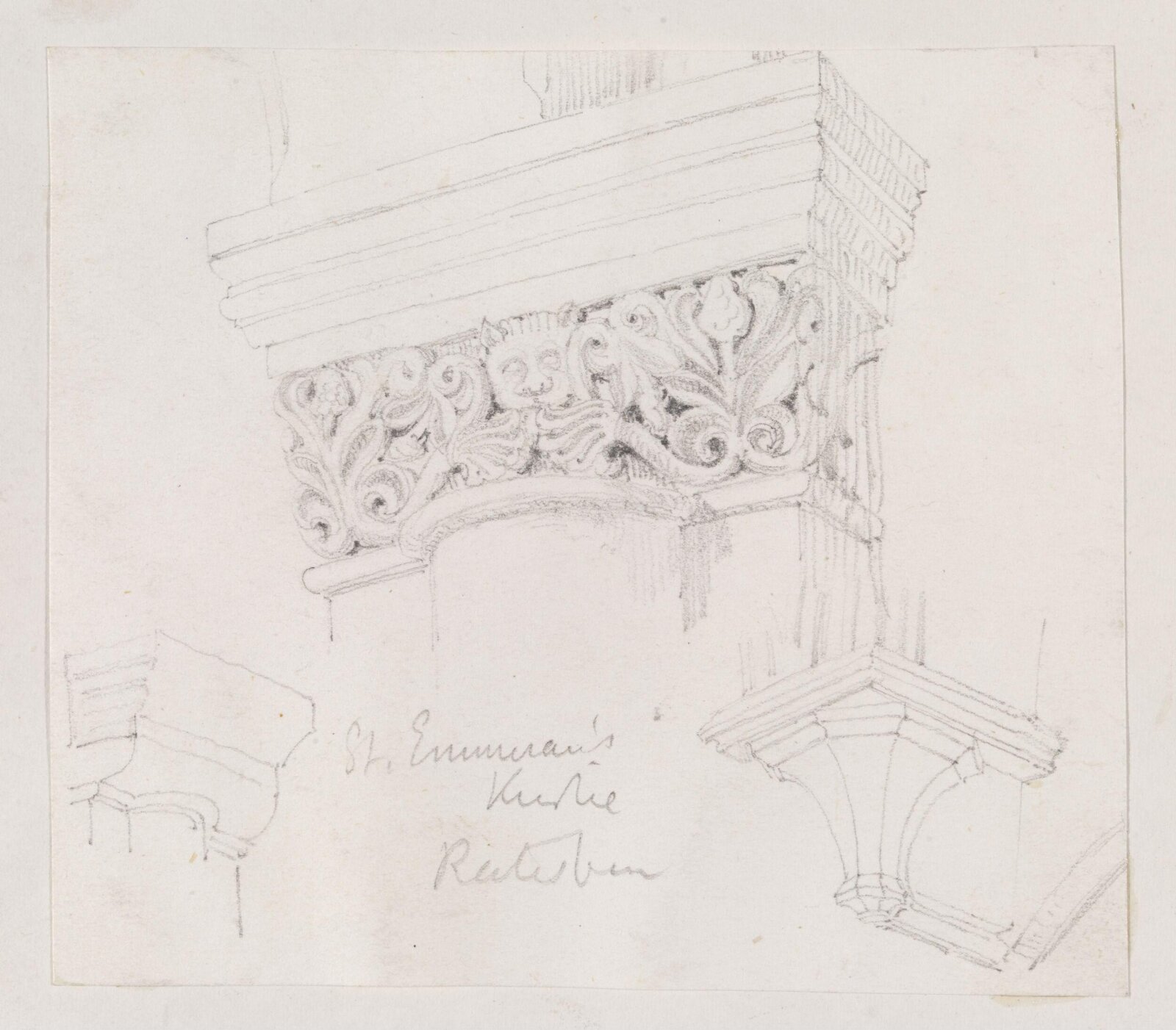 Drawing, Richard Phené Spiers, 19th century