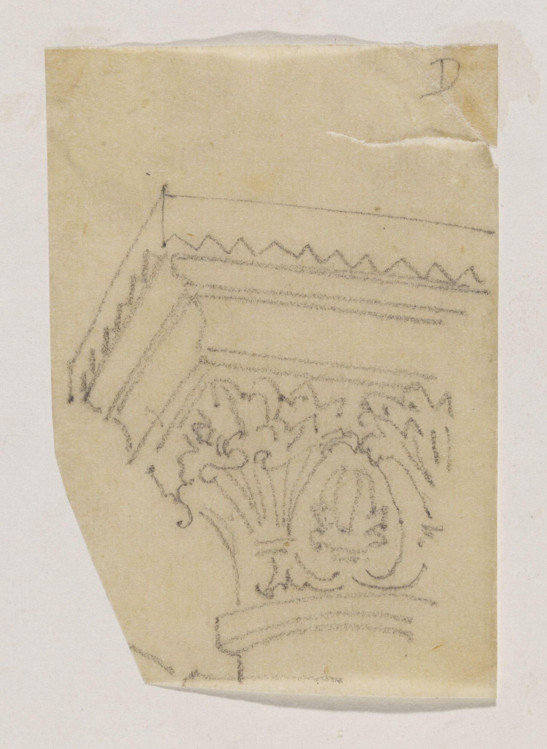 Drawing, Richard Phené Spiers, 19th century