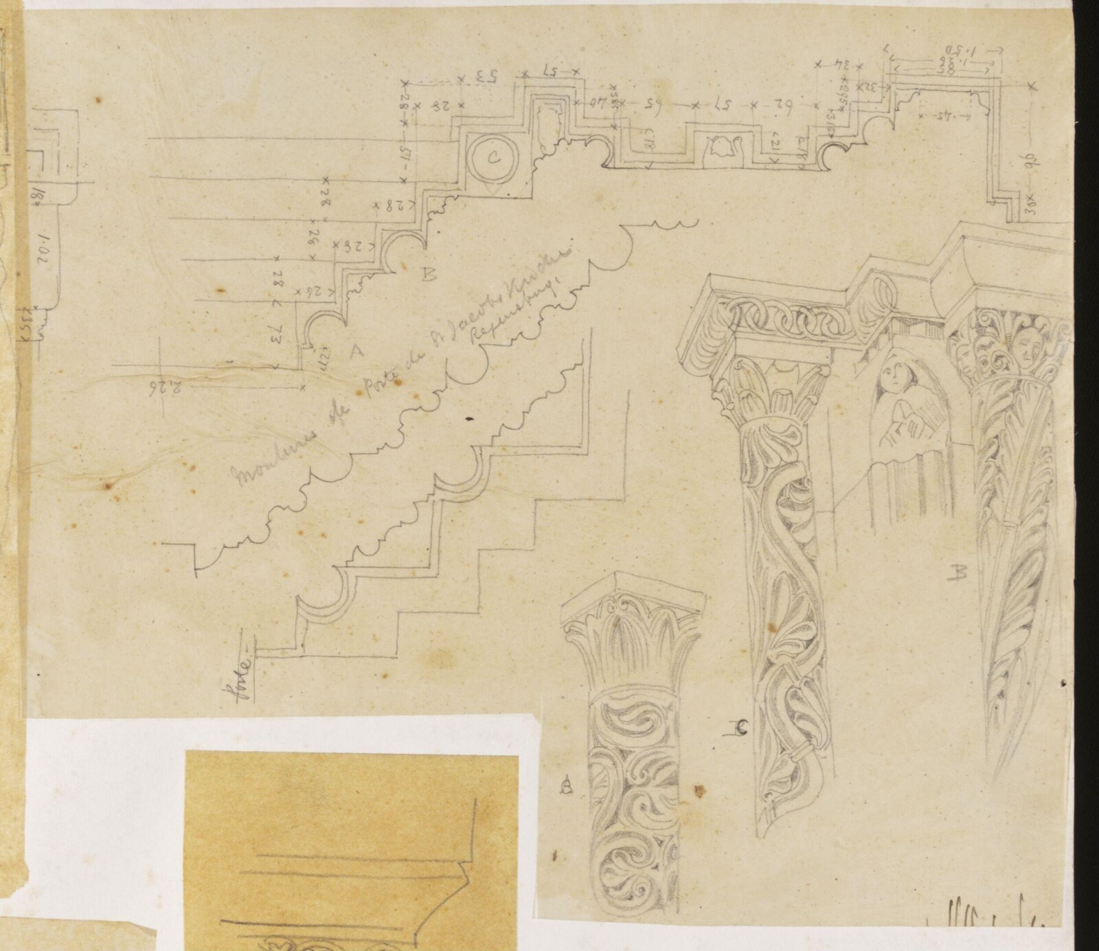 Drawing, Richard Phené Spiers, 19th century