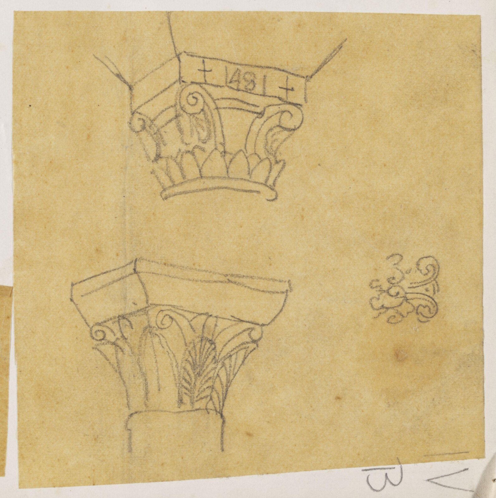 Drawing, Richard Phené Spiers, 19th century