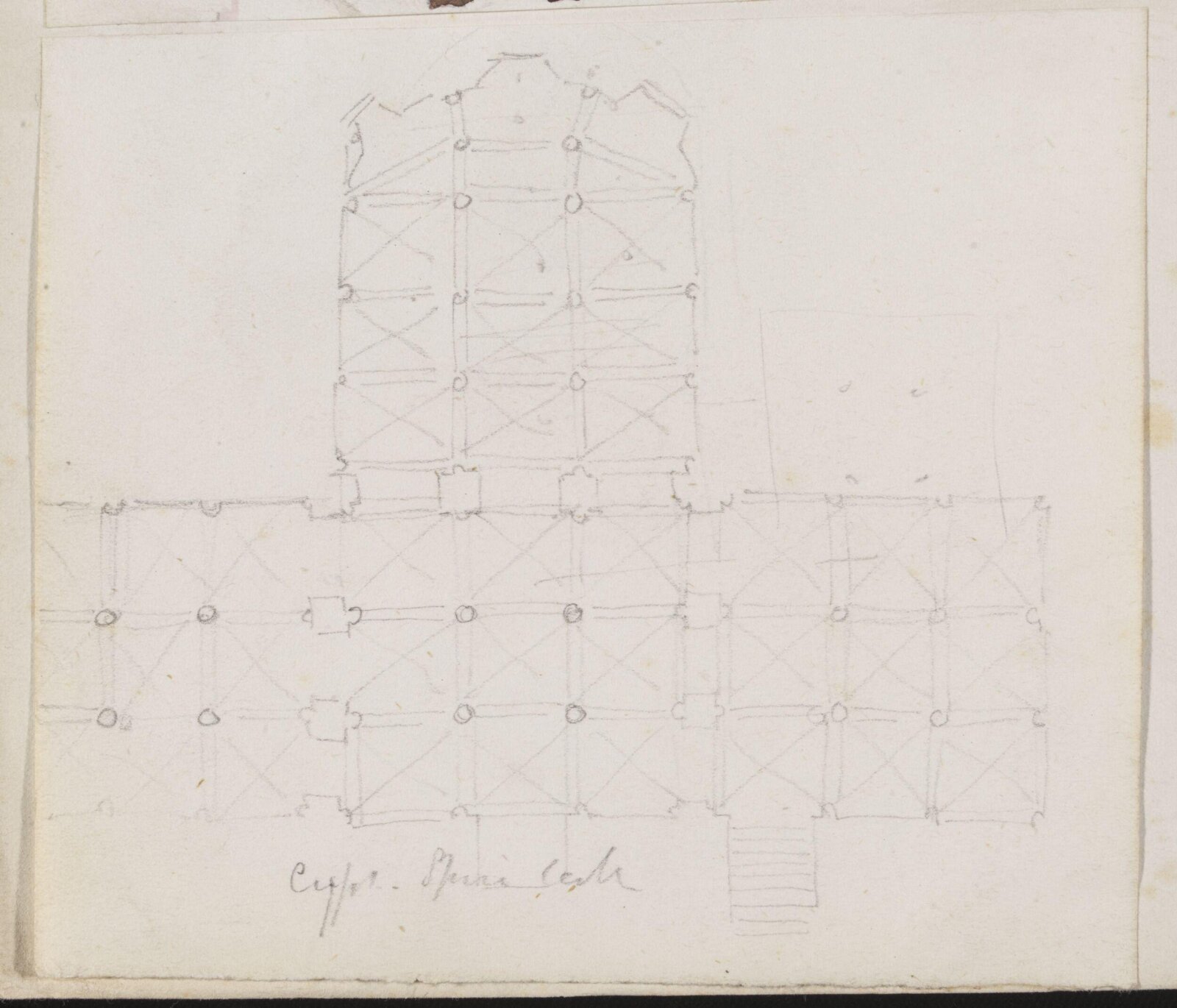 Drawing, Richard Phené Spiers, 19th century