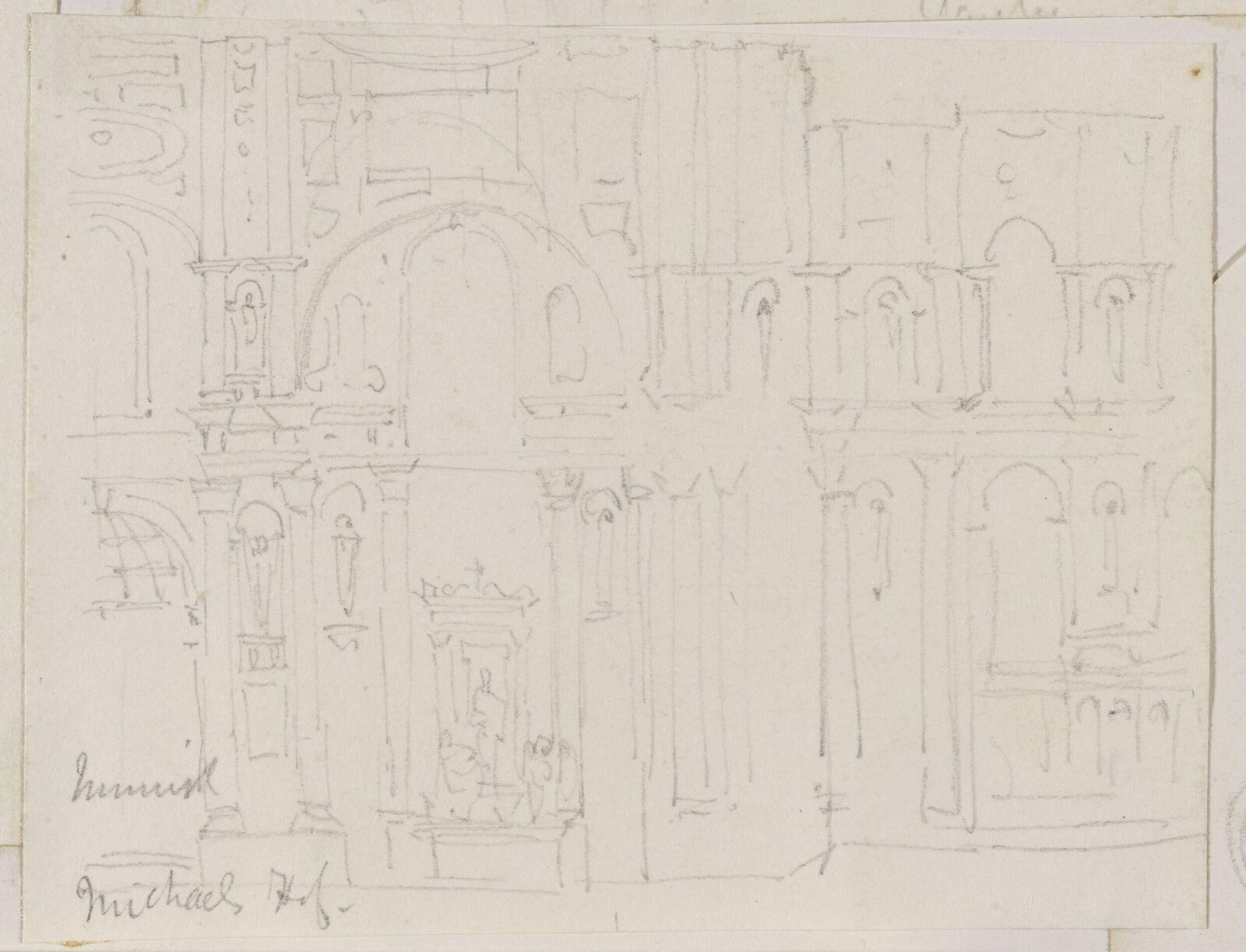 Drawing, Richard Phené Spiers, 19th century