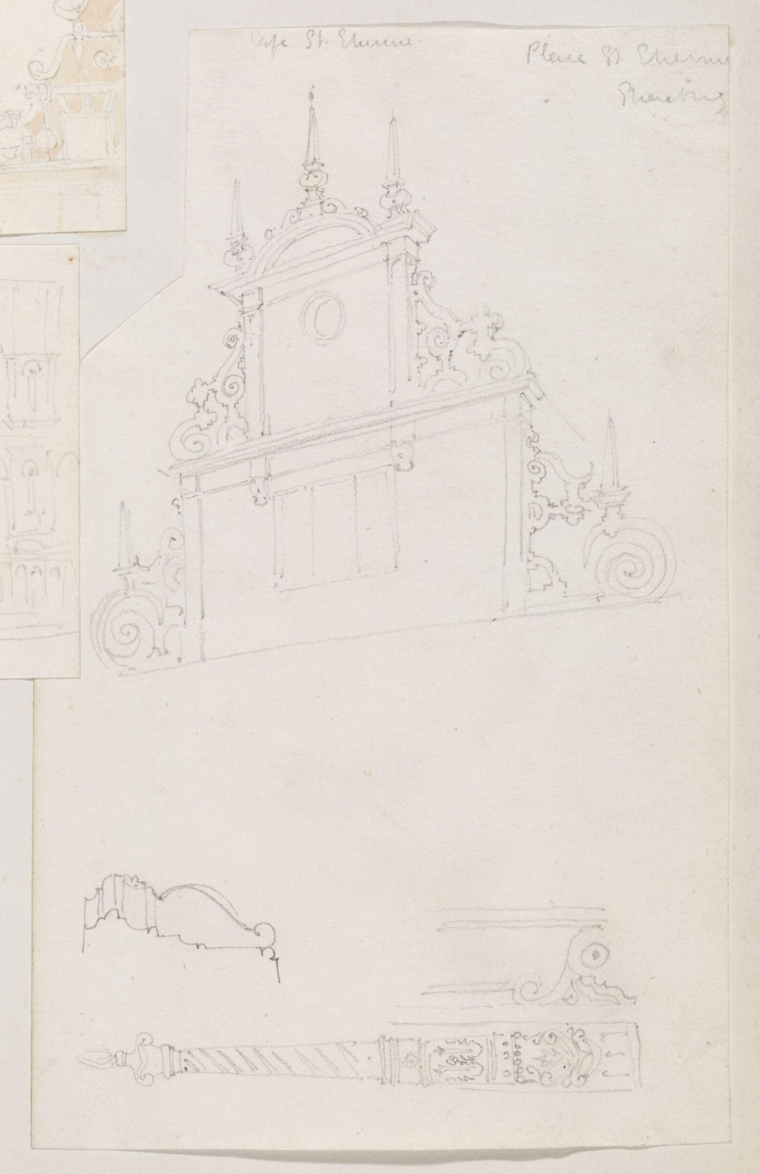 Drawing, Richard Phené Spiers, 19th century