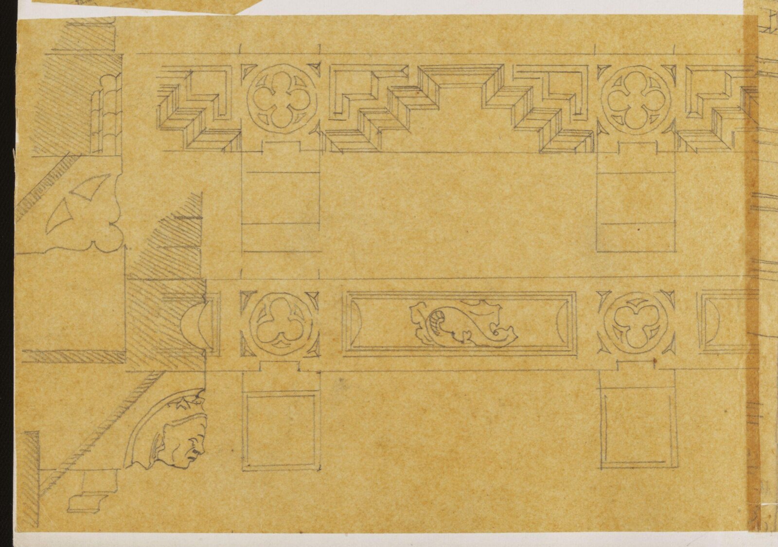Drawing, Richard Phené Spiers, 19th century