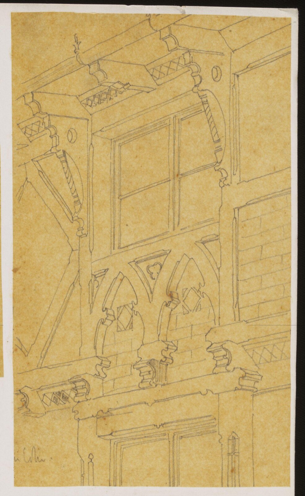 Drawing, Richard Phené Spiers, 19th century
