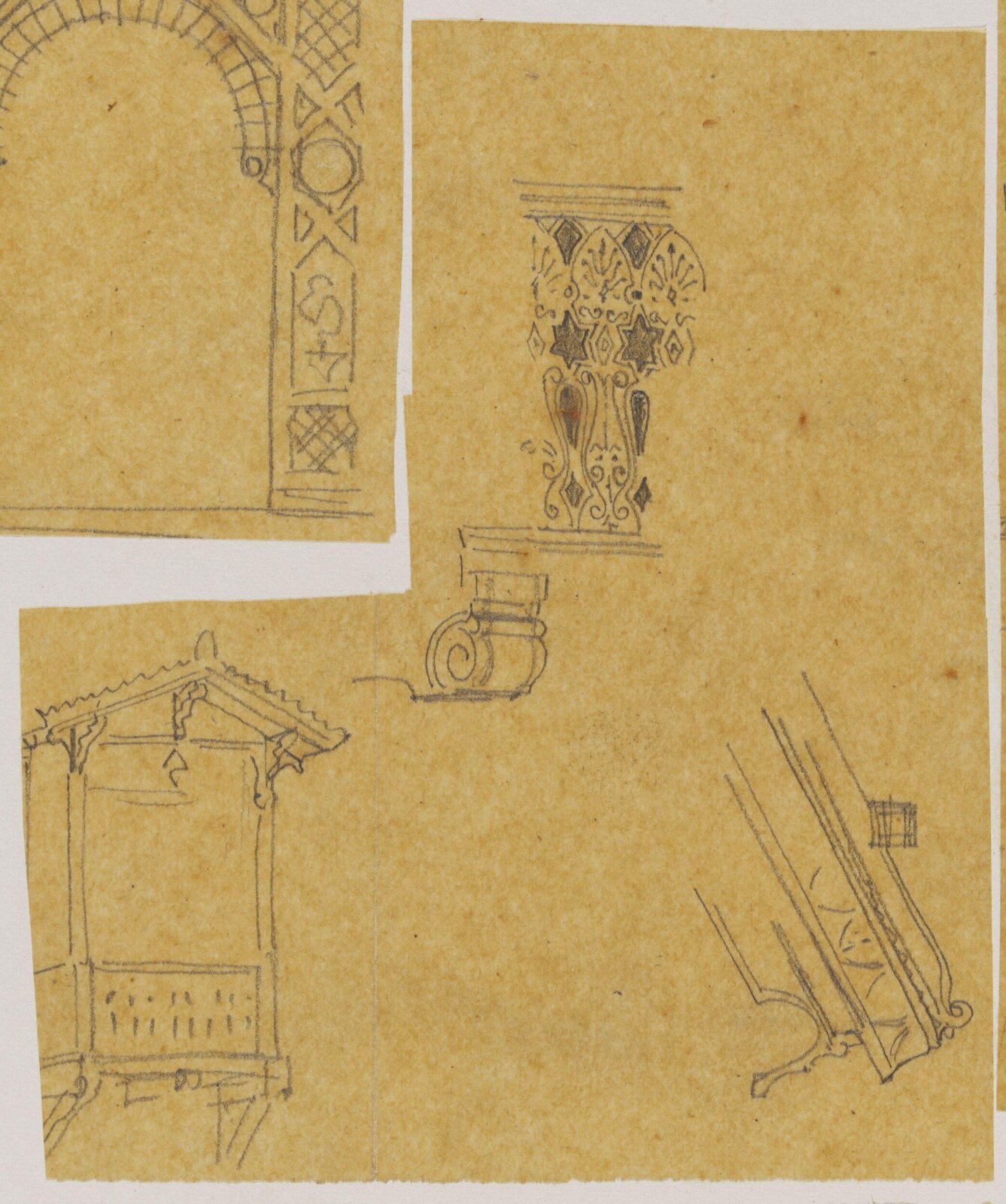 Drawing, Richard Phené Spiers, 19th century