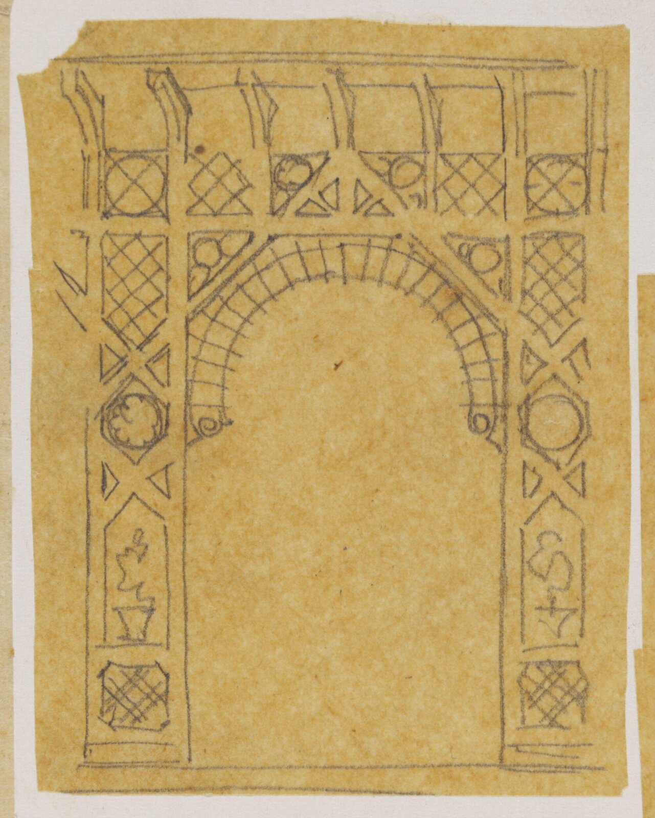 Drawing, Richard Phené Spiers, 19th century